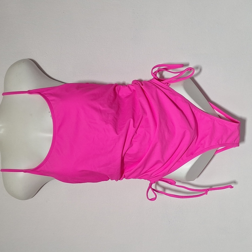 Vibrant Pink One Piece  Swimsuit